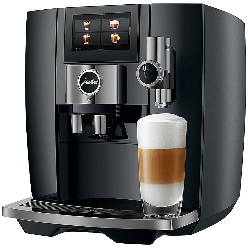 JURA J10 Kaffeevollautomat Piano Black (EA)