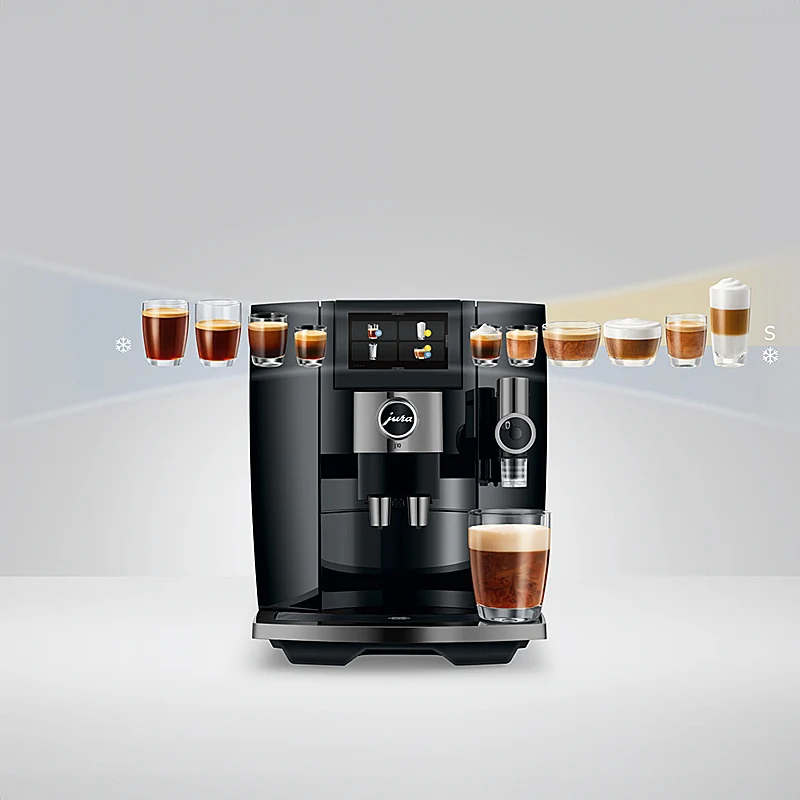 JURA J10 Kaffeevollautomat Piano Black (EA)