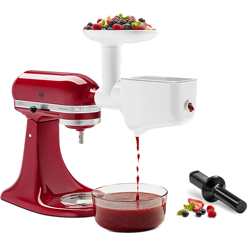 Kitchenaid 5KSMFVSFGA Fleischwolf und Pürieraufsatz 2-teilig für Artisan