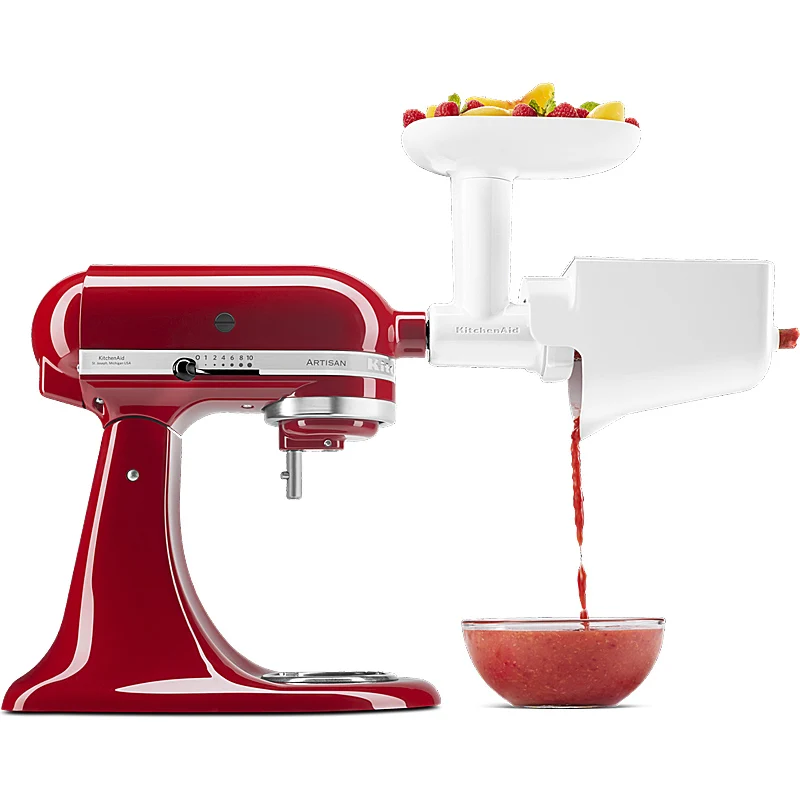 Kitchenaid 5KSMFVSFGA Fleischwolf und Pürieraufsatz 2-teilig für Artisan