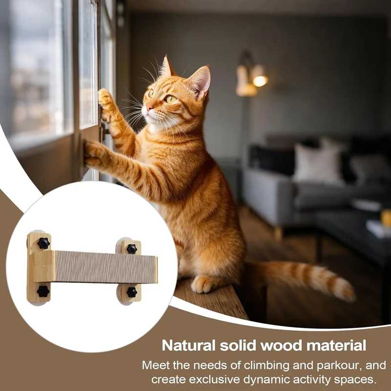 Kletterwand Katzen Hängematte Katze Wandmontage Katzenregale Katzenbrücke Katzentreppe Katzenkletter