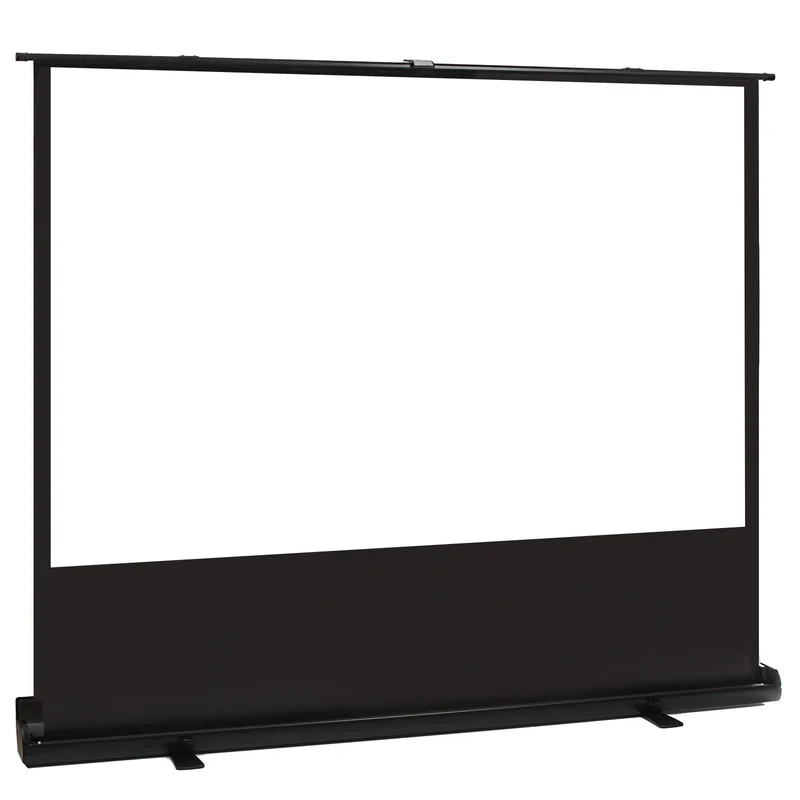 Maclean MC-211 Portable Projection Screen, Compact, Floor, 100", 4:3