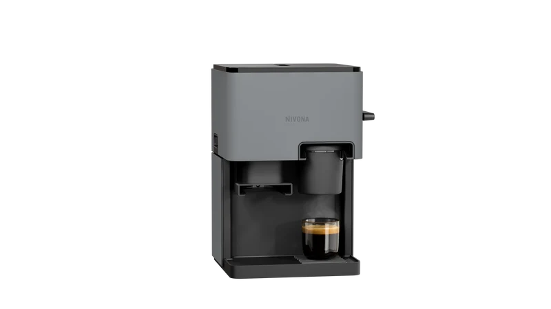 Nivona CUBE Kaffeeautomat Fliedergrau