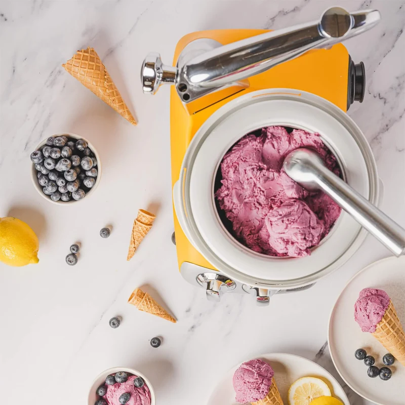 Ankarsrum Ice Cream Maker + Spatel