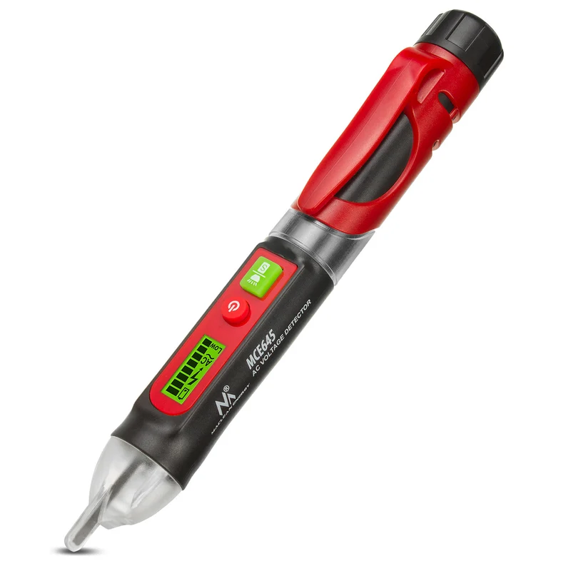 Maclean MCE645 Non-contact Maclean voltage detector, detector, backlit display, built-in flashlight, 12-1000V, MCE645