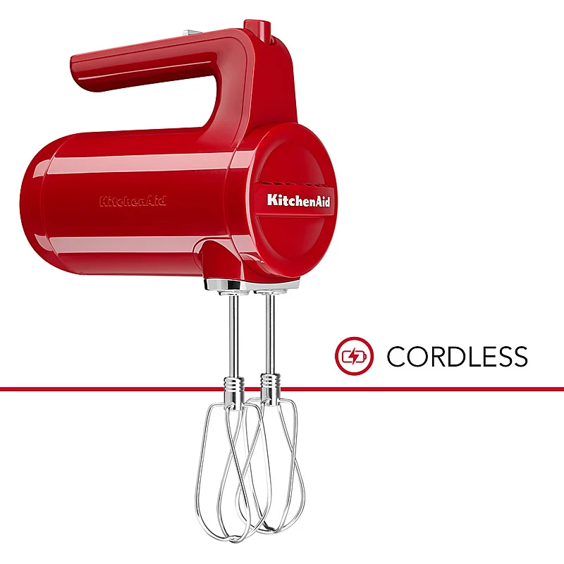 Kitchenaid 5KHMB732EER Cordless Handrührer Empire Red