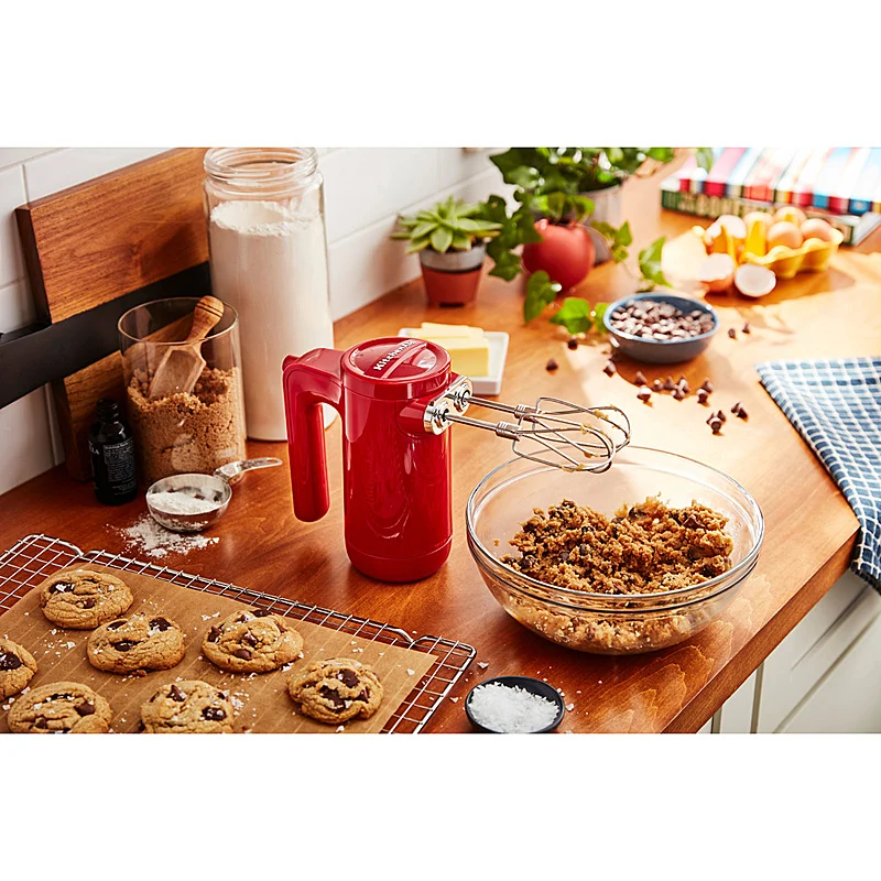Kitchenaid 5KHMB732EER Cordless Handrührer Empire Red