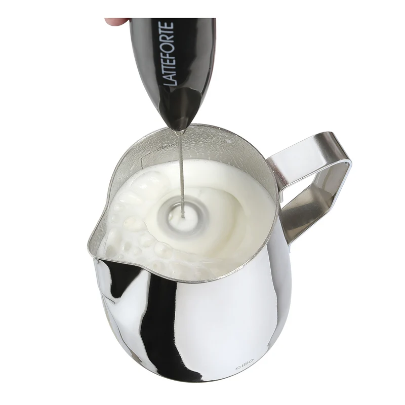 Milchaufschäumer LATTEFORTE, schwarz matt