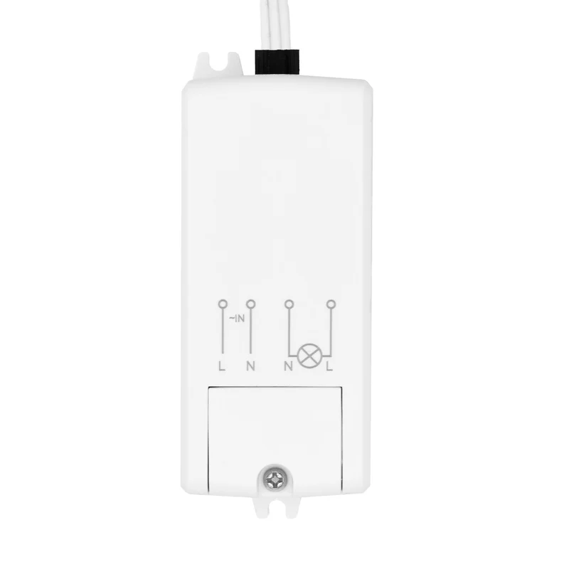 Maclean Flush-Mount Touch Switch, <40 mm, 110–240 V AC, max. load 600 W for LEDs, MCE824
