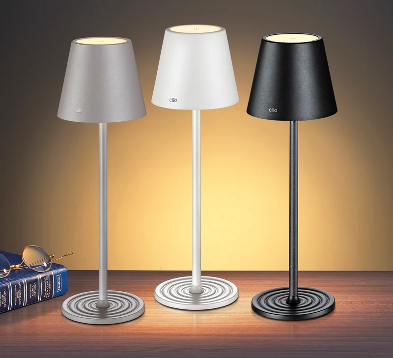 LED-Tischlampe SOLE schwarz