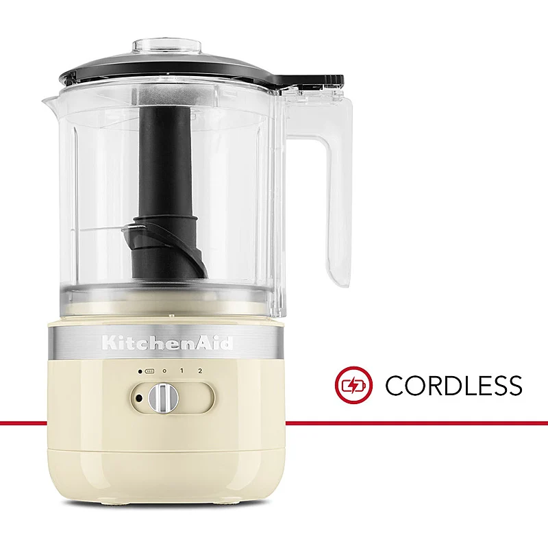 Kitchenaid 5KFCB519EAC Cordless Zerkleinerer 1,2 L Farbe Crème