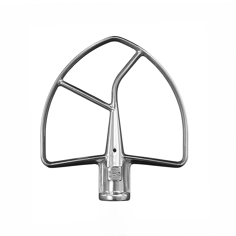 KitchenAid 5K7SFB Flachrührer Edelstahl für Küchenmaschine mit Schüsselheber