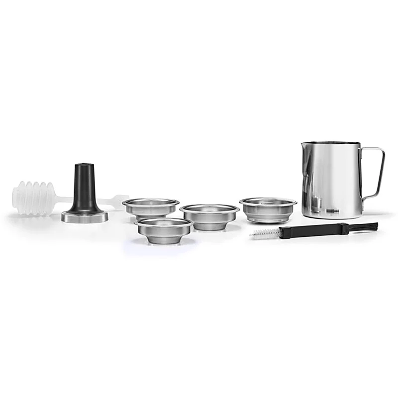 Kitchenaid 5KES6551ESX Halbautomatische Espressomaschine mit Mühle ARTISAN Farbe: Edelstahl