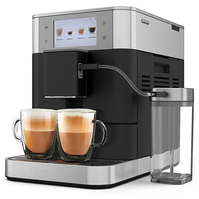Kitchenaid 5KES8558EBK Kaffeevollautomat Farbe: Gusseisen Schwarz