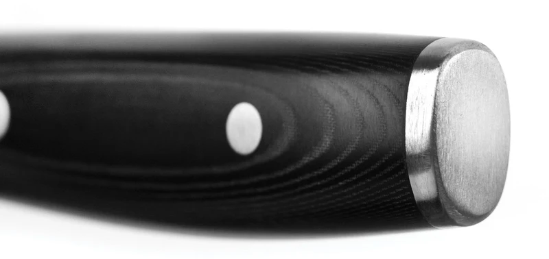 Yaxell Kochmesser - 24 cm – 69-lagiger Damaststahl – Griff aus Canvas-Micarta
