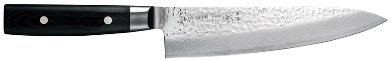 Yaxell Zen Kochmesser 20 cm – 37-lagiger Damaststahl – Griff aus Canvas-Micarta