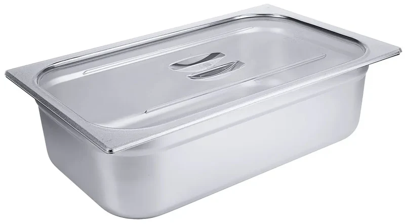 GN-Behälter Deckel aus Polycarbonat passend zu GN-Edelstahlbehältern