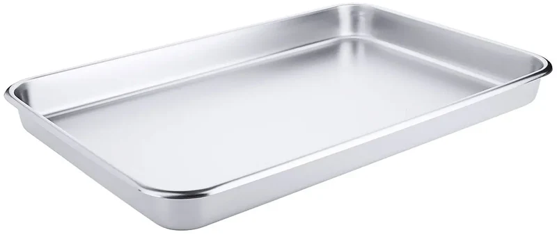 Edelstahl Schale rechteckig Länge 35-65 cm matt poliert