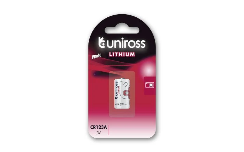 Uniross Lithium CR123A 3V - BL1