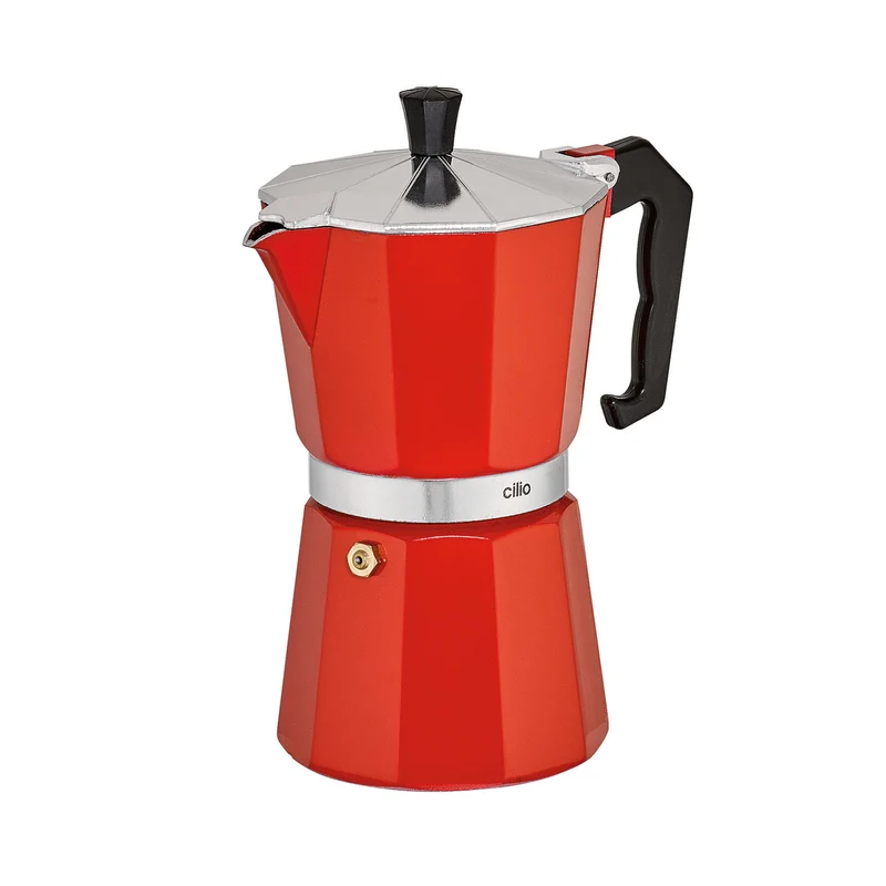 Espressokocher CLASSICO 6T rot
