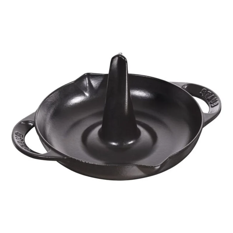 Asador de pollos de hierro fundido Staub