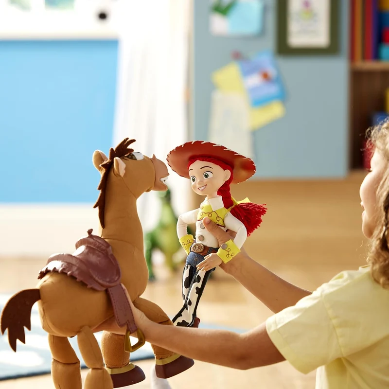 Disney Store Official - Pixars Toy Story - Jessie - Interaktive sprechende Actionfigur - 36 cm - Cow