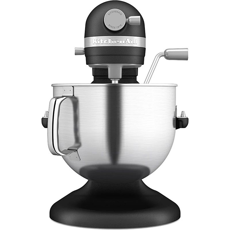 KitchenAid 5KSM70SHXEBK Küchenmaschine 6,6 L ARTISAN mit Schüsselheber Farbe Gusseisen Schwarz