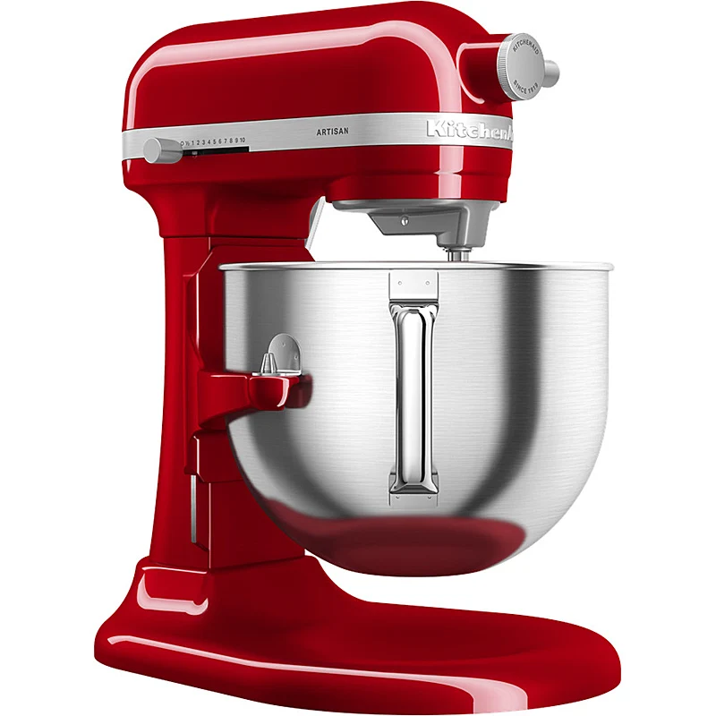 KitchenAid 5KSM70SHXEER Küchenmaschine 6,6 L ARTISAN mit Schüsselheber Empire Red