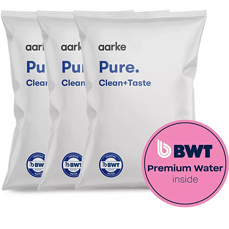 Aarke Pure Filtergranulat 3-er Pack Nachfüllbeutel