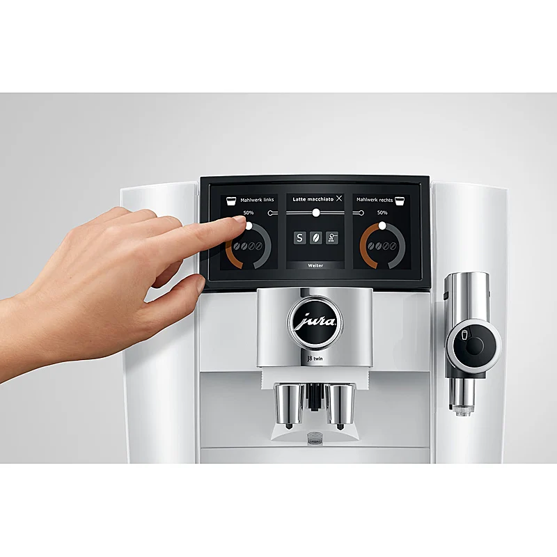 JURA J8 twin Diamond White (EA)