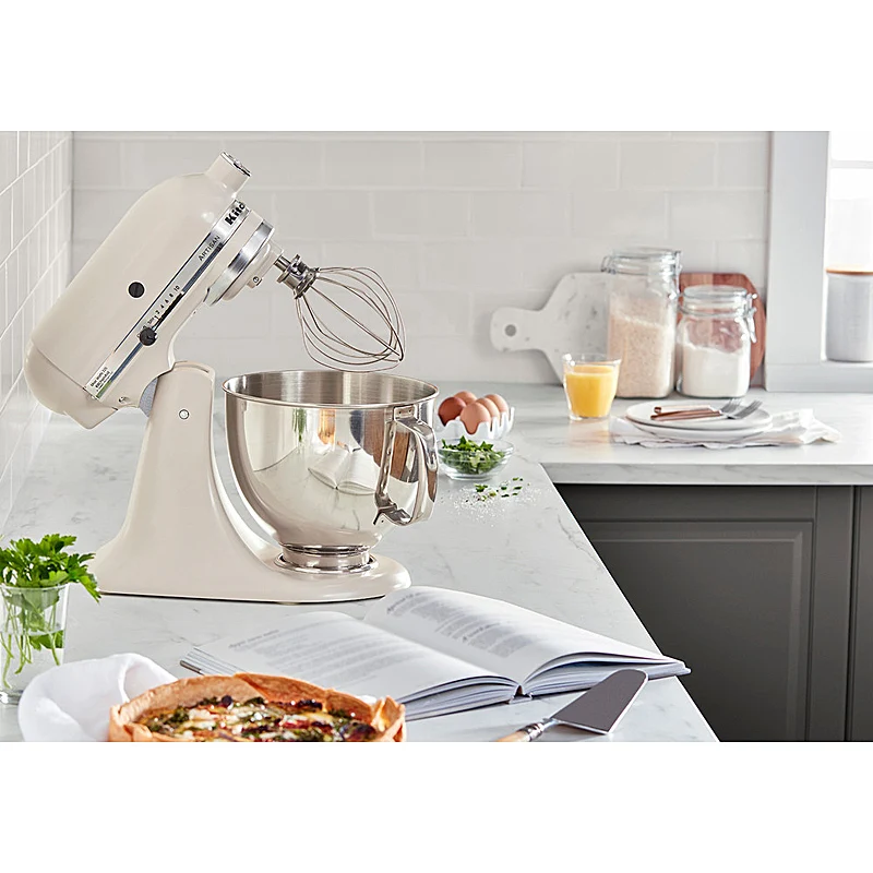 KitchenAid 5KSM125EMH Artisan Küchenmaschine Milchshake – Zeitloses Design, vielseitige Funktionen