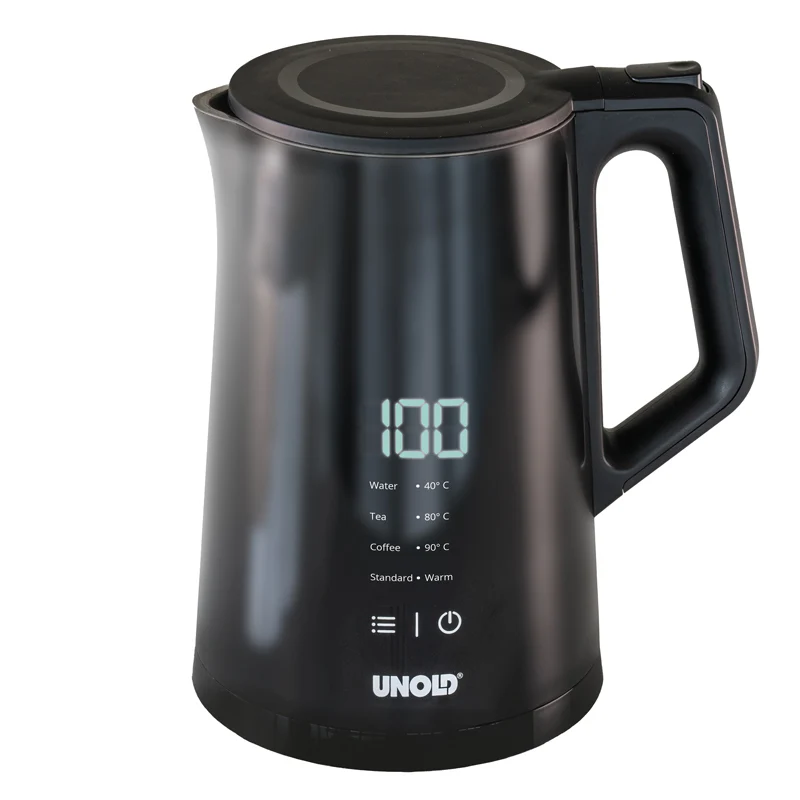 Blitzkocher Edelstahl Digital 1,5 L