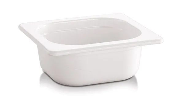 GN-Behälter ECOLINE Melamin Weiß Gastronormbehälter 65 & 100mm Tiefe