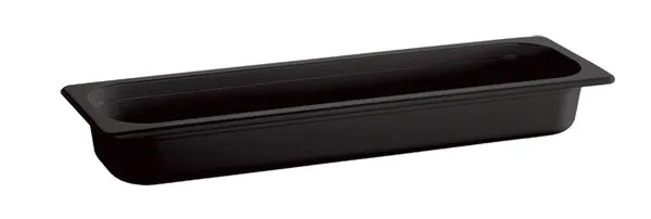 GN-Behälter ECOLINE Melamin Schwarz Gastronormbehälter 65 & 100mm Tiefe
