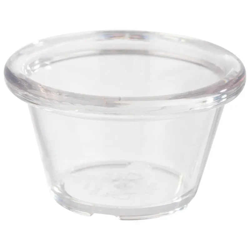 Dipschälchen 12er Set Ø 6cm H: 3,5cm 40 ml PET transparent