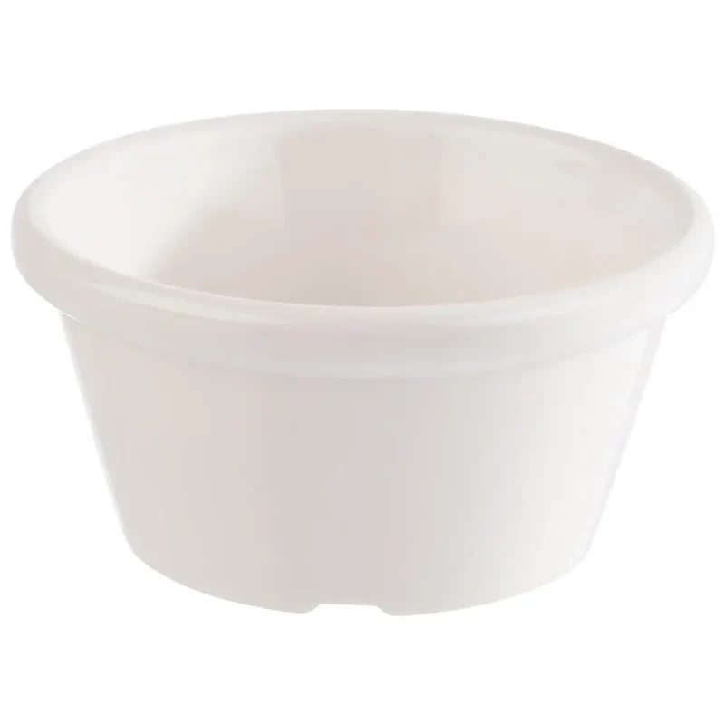 Dipschälchen 12er Set Ø 7cm H: 3,5 cm 70 ml pet Weiß