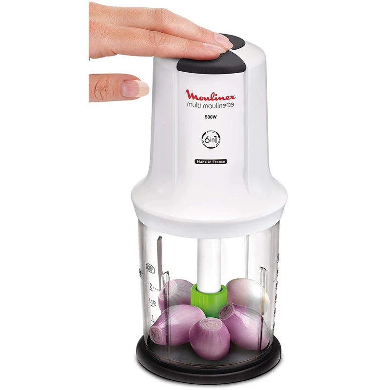 Moulinex AT7231 Multi Moulinette 6in1 Zerkleiner weiß/dunkelgrau