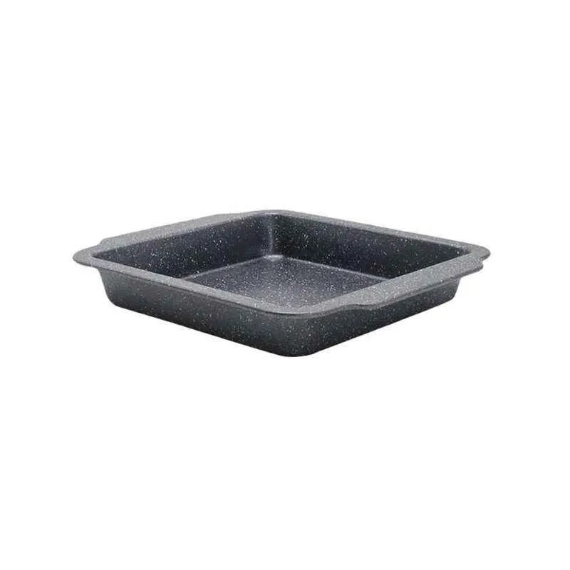Nonstick Marble Cake Cookies Baking Tray 22 x 22 cm