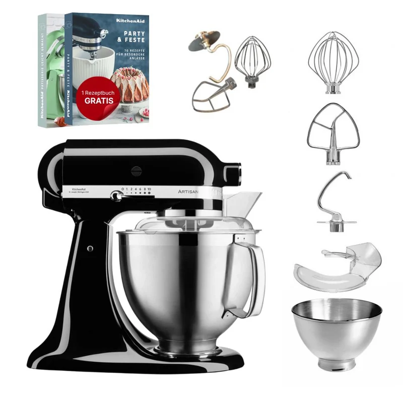 KitchenAid 4,8 L 5KSM185 Artisan Küchenmaschine Tschimmlover TschimmWhip,TschimmHook,TschimmBeat