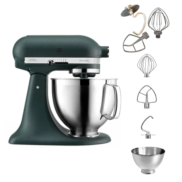 KitchenAid 4,8 L 5KSM185 Artisan Küchenmaschine Tschimmlover TschimmWhip,TschimmHook,TschimmBeat