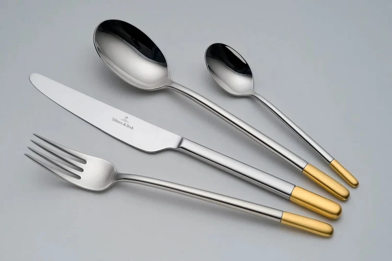 Villeroy & Boch Besteckset Ella - Vergoldet - 113-teilig