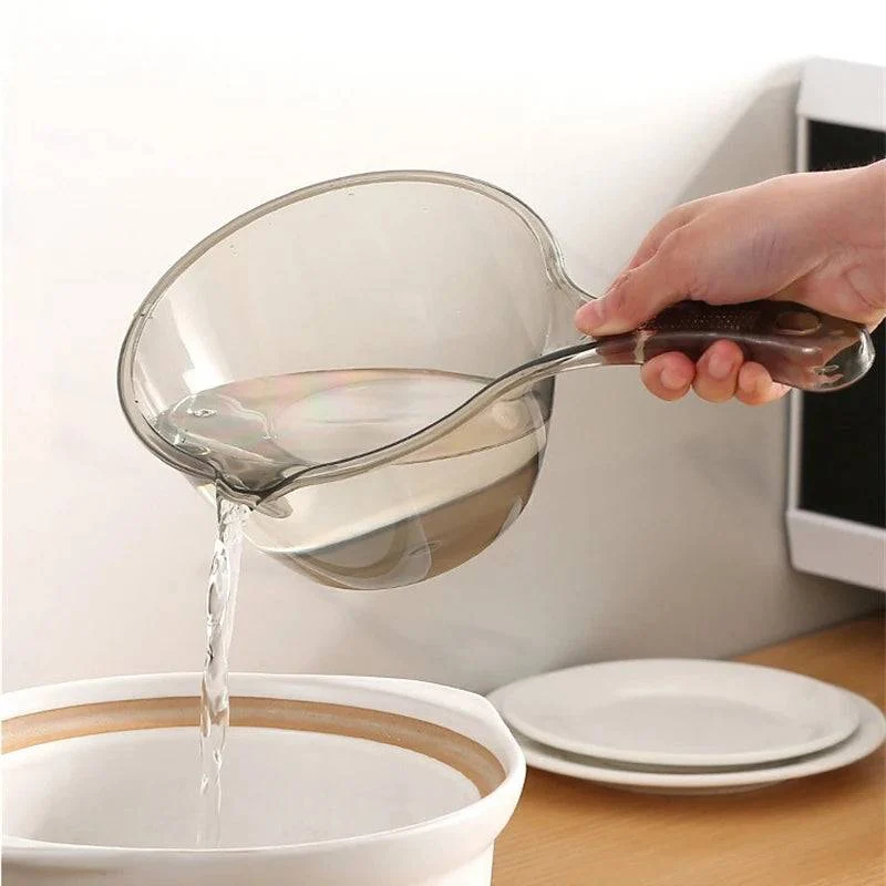 Transparent Plastic Ladle 6"