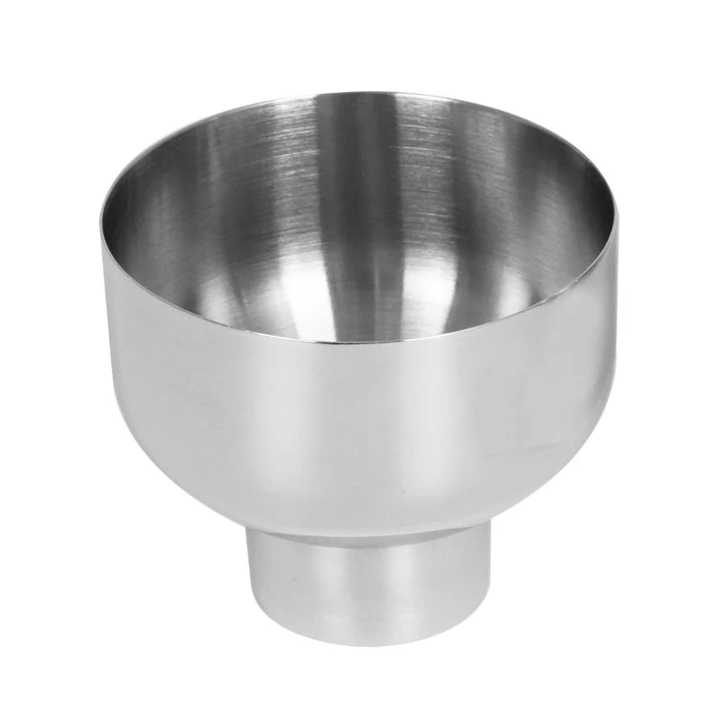 Embudo de acero inoxidable para conservas con adaptadores Cristel