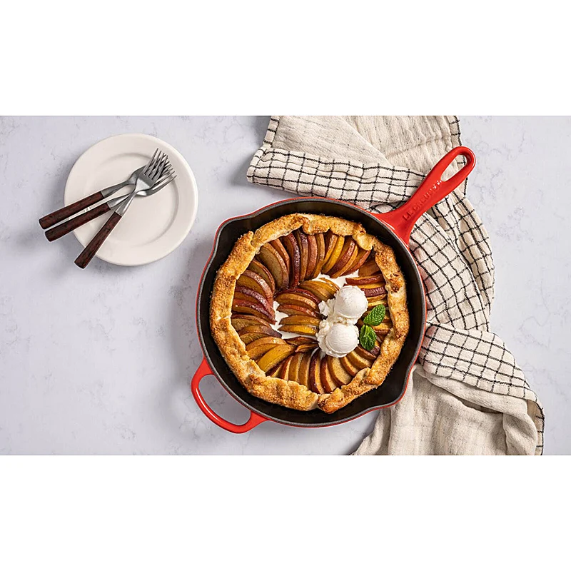 Le Creuset Brat- und Servierpfanne Signature 23cm Kirschrot