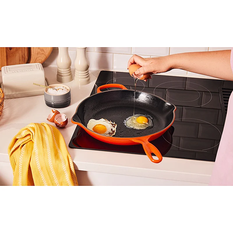 Le Creuset Brat- und Servierpfanne Signature 23cm Ofenrot