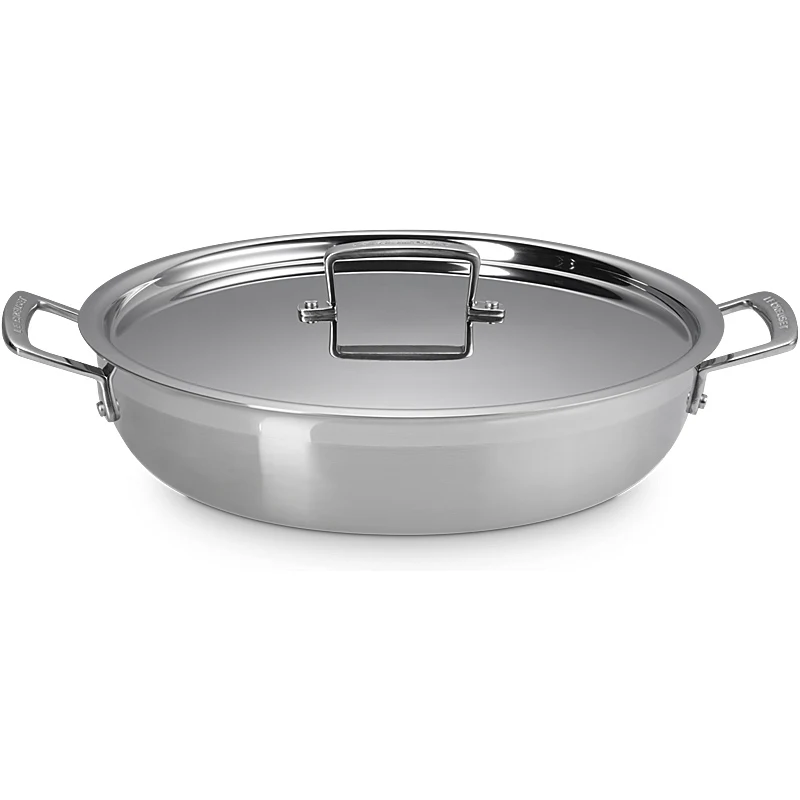 Le Creuset 3-ply Profipfanne incl. Deckel 30 cm