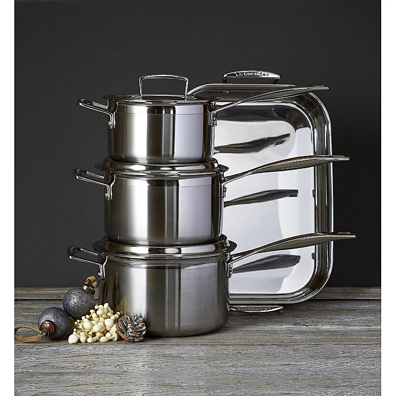 Le Creuset 3-ply Profi Topfset 3-teilig