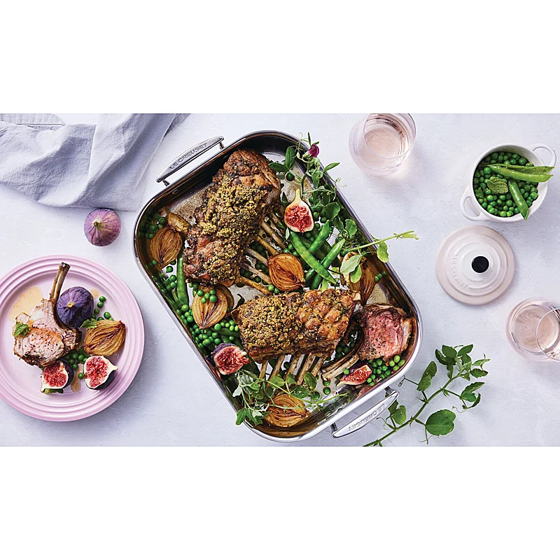 Le Creuset 3-ply Bratreine 35 cm Mehrschichtmaterial