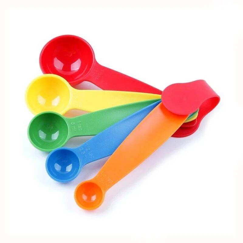 5PCS Multi Color Measuring Spoon