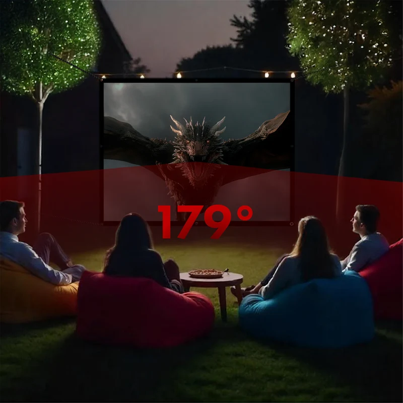 Maclean projection screen, 84", 175x131cm, 25mm 4:3 border, tension hooks, MC-166